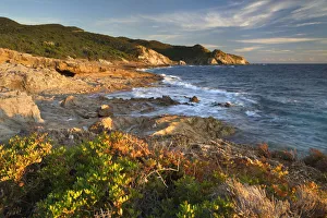 Italy, Sardinia, Sunset in the south west coast of Sardinia Italy, Sardinia, Sunset in the south west coast of Sardinia