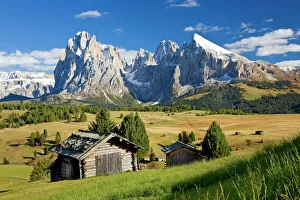 Italy, Trentino-Alto Adige, South Tyrol, Bolzano district, Alpe di Siusi, Seiser Alm Italy, Trentino-Alto Adige, South Tyrol, Bolzano district, Alpe di Siusi, Seiser Alm