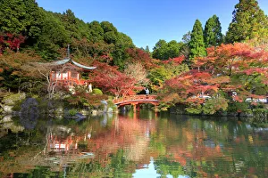 Japan, Kyoto, Daigo-ji Temple (UNESCO Site), Pagoda Japan, Kyoto, Daigo-ji Temple (UNESCO Site), Pagoda