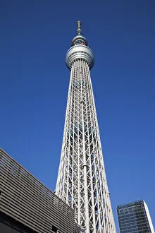Japan, Tokyo, Asakusa, Sky Tree Tower, Architect Nikken Sekkei Japan, Tokyo, Asakusa, Sky Tree Tower, Architect Nikken Sekkei