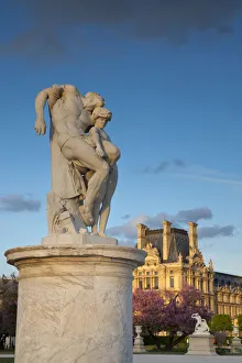 Jardin du Tuileries and Musee du Louvre, Paris, France Jardin du Tuileries and Musee du Louvre, Paris, France