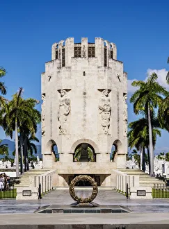 Jose Marti Mausoleum, Santa Ifigenia Cemetery, Santiago de Cuba Jose Marti Mausoleum, Santa Ifigenia Cemetery, Santiago de Cuba