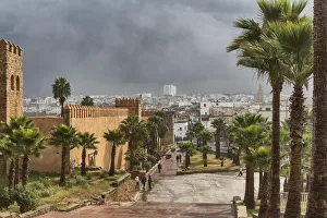 Kasbah of the Udayas (14th century), Rabat, Morocco Kasbah of the Udayas (14th century), Rabat, Morocco