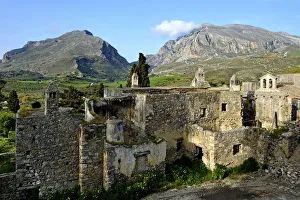 Kato monastery at Preveli, Crete, Greece, Europe Kato monastery at Preveli, Crete, Greece, Europe