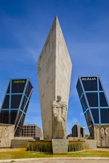 Kio Towers at the Plaza De Castilla, Madrid, Spain Kio Towers at the Plaza De Castilla, Madrid, Spain