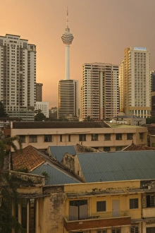 KL Tower viewed from Bukit Bintang, Kuala Lumpur, Malaysia KL Tower viewed from Bukit Bintang, Kuala Lumpur, Malaysia