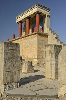 Knossos Palace, Heraklion, Crete, Greece, Europe Knossos Palace, Heraklion, Crete, Greece, Europe