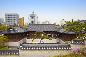 Korea, Seoul, Namsan, Namsangol Hanok Village Korea, Seoul, Namsan, Namsangol Hanok Village