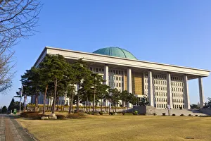 Korea, Seoul, Yeouido, National Assembly building Korea, Seoul, Yeouido, National Assembly building