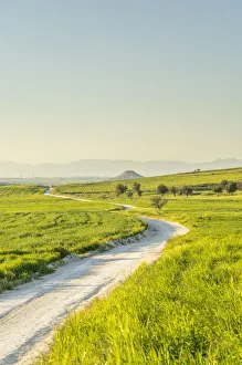 Landscape in Athienou, Larnaca District, Cyprus Landscape in Athienou, Larnaca District, Cyprus