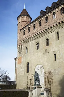Lausanne Chateau, Lausanne, Vaud, Switzerland Lausanne Chateau, Lausanne, Vaud, Switzerland