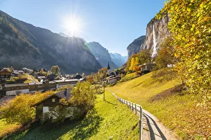 Lauterbrunnen, Canton of Bern, Switzerland, Europe