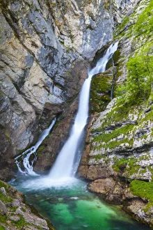 lavica Fall (Slap Slavica), Triglav National Park, Upper Carniola, Slovenia lavica Fall (Slap Slavica), Triglav National Park, Upper Carniola, Slovenia