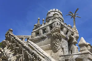 Le Palais ideal, Ideal Palace by Ferdinand Cheval, Hauterives, Drome department, France Le Palais ideal, Ideal Palace by Ferdinand Cheval, Hauterives, Drome department, France