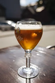 Prints of Leffe Beer, Old Town, Tallinn, Estonia, Europe Estonia Prints: Leffe Beer Print from Tallinn Old Town