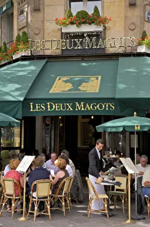 Les Deux Magots Restaurant, Paris, France Les Deux Magots Restaurant, Paris, France