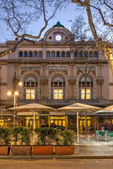 Prints of Liceu opera house, Barcelona, Catalonia, Spain Opera Prints: AWL Print of Liceu Opera House, Barcelona