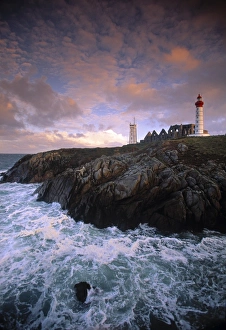 Pointe de St-Mathieu Lighthouse Print