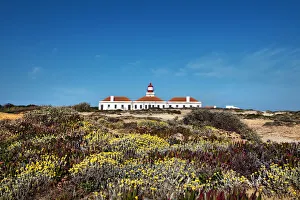 Lighthouse, Cabo Sardao, Costa Vicentina, Alentejo, Portugal Lighthouse, Cabo Sardao, Costa Vicentina, Alentejo, Portugal