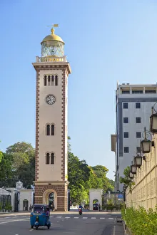 Lighthouse Clock Tower, Fort, Colombo, Sri Lanka Lighthouse Clock Tower, Fort, Colombo, Sri Lanka