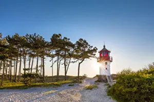 Lighthouse, Gellen, Hiddensee island, Mecklenburg-Western Pomerania, Germany Lighthouse, Gellen, Hiddensee island, Mecklenburg-Western Pomerania, Germany