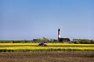 Lighthouse Pellworm Island, Northern Frisia, Schleswig Holstein, Germany Lighthouse Pellworm Island, Northern Frisia, Schleswig Holstein, Germany