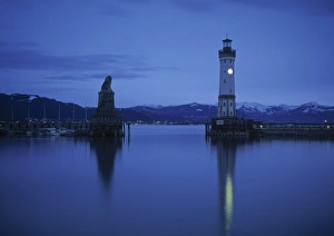 Lake Constance Views Prints: Lindau Lighthouse
