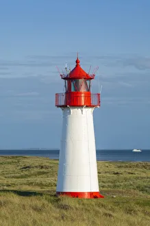 Schleswig Holstein Landmarks Prints: List-West Lighthouse, Ellenbogen, Sylt, North Frisia, Schleswig-Holstein, Germany