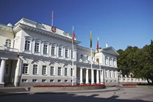 Prints of Lithuania, Vilnius, Presidential Palace Palace Prints: Lithuania, Vilnius Presidential Palace Print