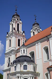 Prints of Lithuania, Vilnius, St. Catherine Church Vilnius Prints: Lithuania, Vilnius, St. Catherine Church Print