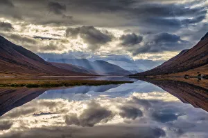 Loch Etive Reflections, Highlands, Scotland Loch Etive Reflections, Highlands, Scotland
