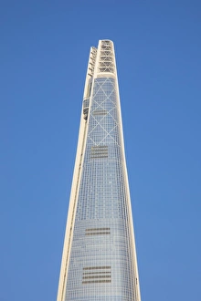 Lotte Tower (555m supertall skyscraper, 5th tallest building in the world when completed Lotte Tower (555m supertall skyscraper, 5th tallest building in the world when completed