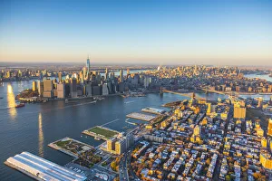 Lower Manhattan from Brooklyn, Manhattan, New York City, New York, USA Lower Manhattan from Brooklyn, Manhattan, New York City, New York, USA