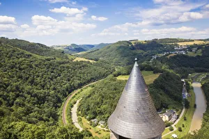 Luxembourg Bourscheid Castle Print