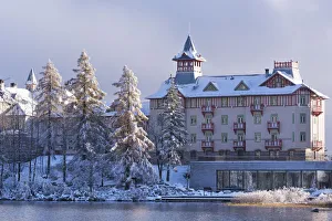 Luxury Hotel Kempinski on the shores of Strbske Pleso in the High Tatras, Slovakia Luxury Hotel Kempinski on the shores of Strbske Pleso in the High Tatras, Slovakia