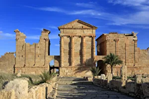 Main temple (2nd century), Sbeitla, Tunisia Main temple (2nd century), Sbeitla, Tunisia