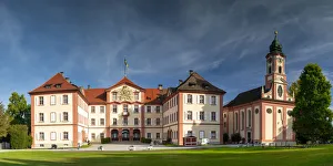 Mainau Castle & Church, Mainau Island, Lake Constance, Germany Mainau Castle & Church, Mainau Island, Lake Constance, Germany
