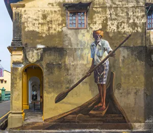 Malaysia, Penang, Georgetown, off Love Lane, Street art Malaysia, Penang, Georgetown, off Love Lane, Street art
