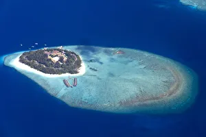 Maldives, Aerial View of Islands and Atolls Maldives, Aerial View of Islands and Atolls
