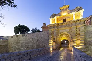 Malta, Malta, Mdina (Rabat) Old Walled Town, Mdina Gate Malta, Malta, Mdina (Rabat) Old Walled Town, Mdina Gate