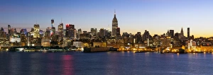 Manhattan, Midtown Manhattan across the Hudson River, New York, United States of America Manhattan, Midtown Manhattan across the Hudson River, New York, United States of America
