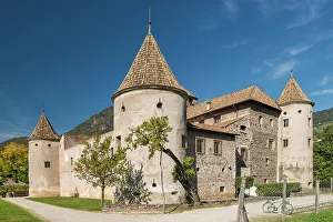 South Tyrol Castles Prints: Maretsch Castle (Castel Mareccio), Bolzano, South Tyrol, Italy