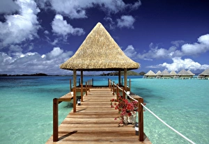 Island Getaway Destinations Prints: Matira Point
