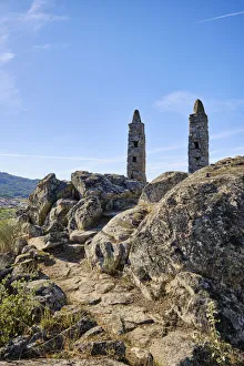 Medieval gallows at the village of Freixiel, in its kind a unique monument in the Iberian Medieval gallows at the village of Freixiel, in its kind a unique monument in the Iberian