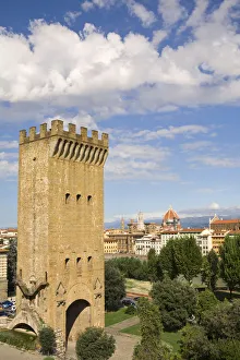 Medieval Town Gate, Florence, Tuscany, Italy Medieval Town Gate, Florence, Tuscany, Italy