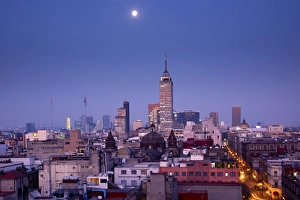 Mexico, Mexico City, Torre Latinoamericana, LatinAmerican Tower, Landmark, Skyline Mexico, Mexico City, Torre Latinoamericana, LatinAmerican Tower, Landmark, Skyline