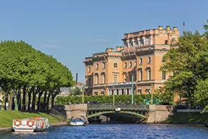 Saint Petersburg Russia Prints: Mikhailovsky Castle (Engineers Castle), Saint Petersburg, Russia