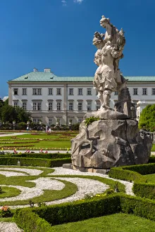 Mirabell Palace and gardens, Salzburg, Austria Mirabell Palace and gardens, Salzburg, Austria