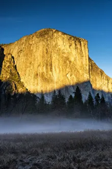 Mist Below El Capitan, Yosemite National Park, California, USA Mist Below El Capitan, Yosemite National Park, California, USA