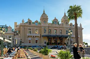 Prints of Monte Carlo Casino and Cafe de Paris, Monte Carlo, Monaco Monaco Prints: Monte Carlo Casino and Cafe de Paris Print, Monaco